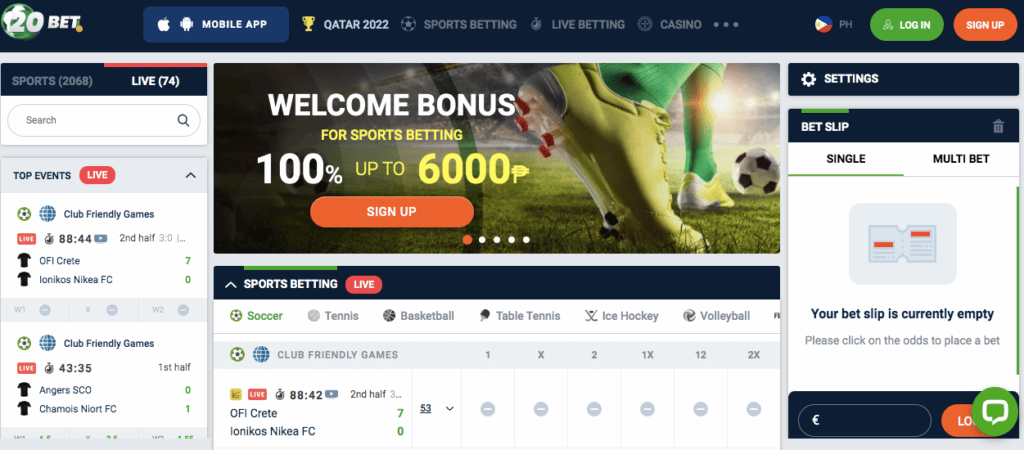 Bets esporte